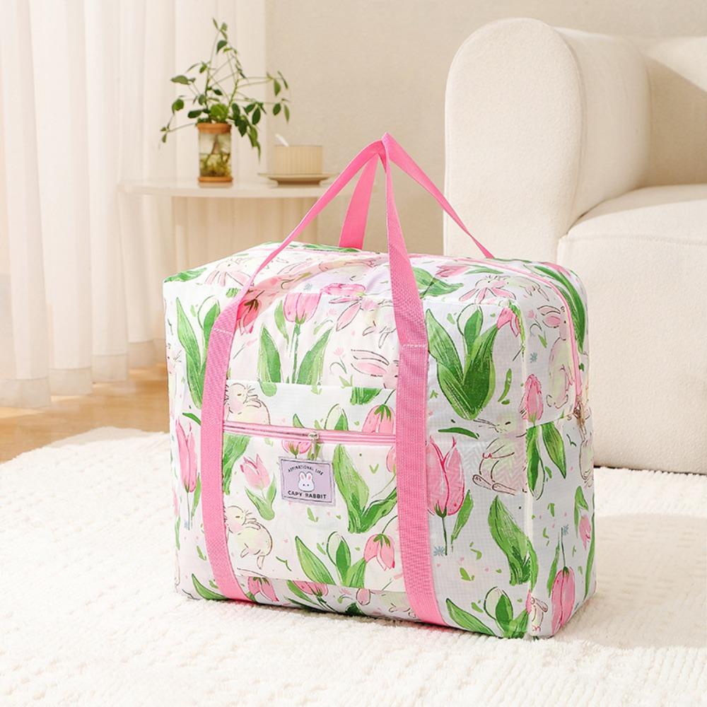 

Cartoon Student Quilt Storage Bag Multifunctional Luggage Bag Clothes Storage Organizer M-Style6