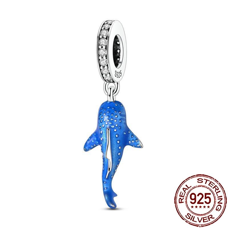 Uroki Oceanu Miedziana Rozgwiazda Muszla Ślimaka Ośmiornica Żółw Morski Ryba Koraliki Pasują do Bransoletki Naszyjnika Kobiety DIY Biżuteria