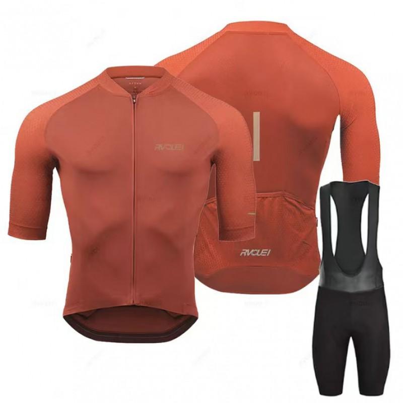 Herren Kurzarm Radtrikot Set Schnelltrocknend Atmungsaktiv Mountainbike Straßenradsport Sportbekleidung