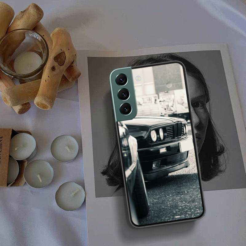 Car for B- Bmwes-S E30 Phone Case For Samsung A15 A25 A35 A55 Galaxy A70S A50S A30S A30 A40 A71 A51 A41 A31 A21 A11 A01 A20S A10