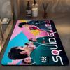 TV Game S-Squids Floor Mat Cheaper Anti-slip Modern Living Room Balcony Printed Bedside Mats