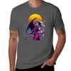 Alecto Hades (80s Retro) Tshirt Casual Basic Short Sleeve Tshirt