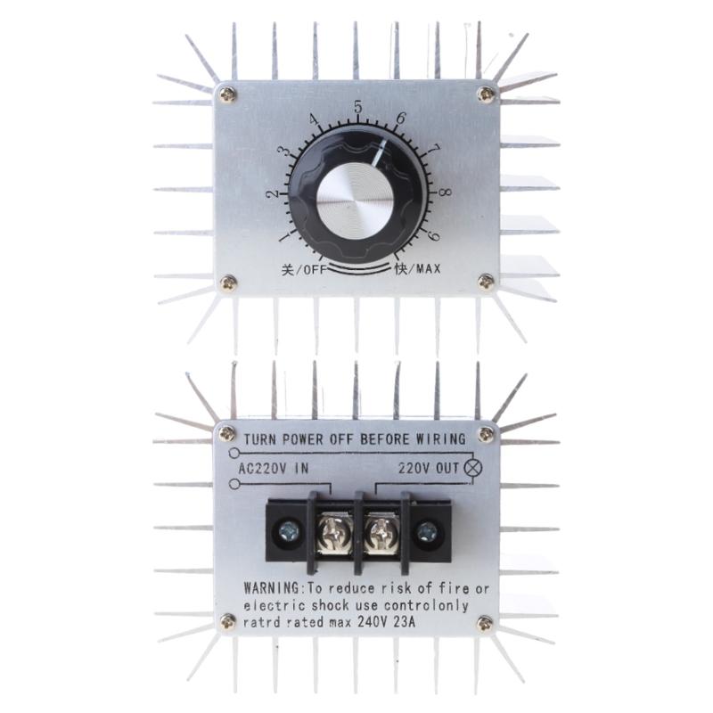 5000W Drehzahlregler Zuverlässiger Leistungsregler Geschwindigkeitsregler für Geräte