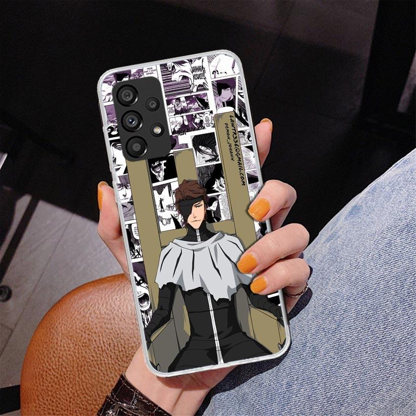 Bleach Aizen Sousuke Telefon Fall Für Samsung Galaxy A17 A16 A15 A14 A13 A57 A56 A55 A54 A53 A37 A36 a35 A34 A33 A26 A25 A24 A23 G