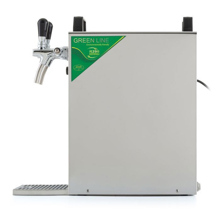 Tireuse à bière - ICH-ZAPFE.DE - Kontakt 40 - 50 L/h - Refroidissement efficace - 2 lignes