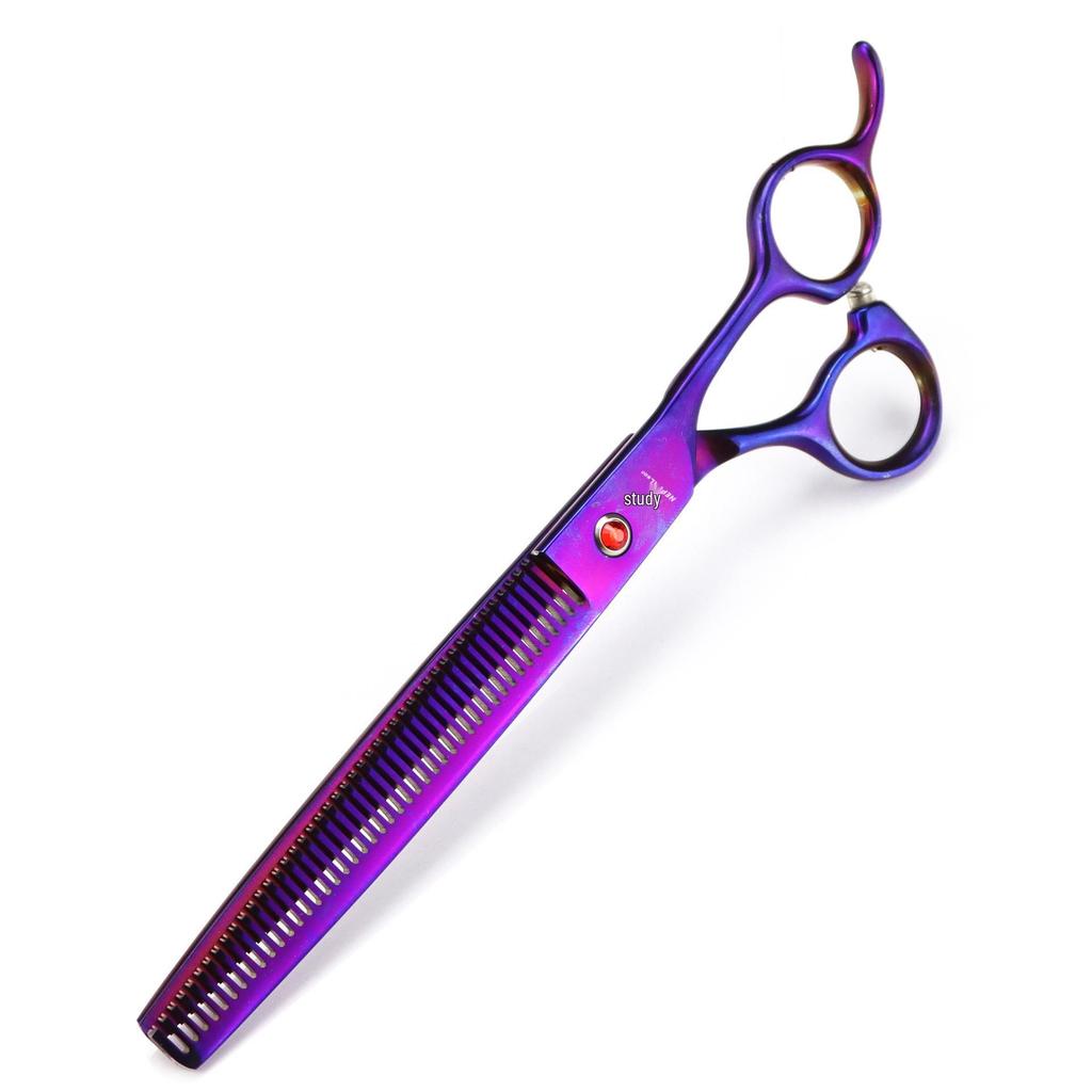 Pet Napson 7.5-Inch Fine-Tooth Thinning Shears - Personalized Color Grooming Shears