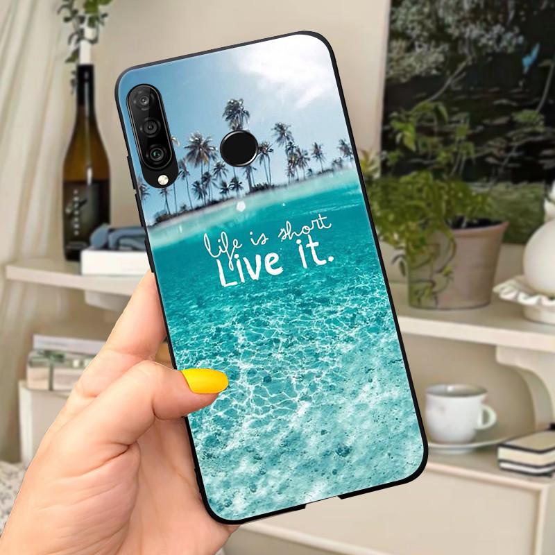 6.15" For Huawei Honor 20 Lite Case Phone Cover Soft Silicone Back Case for Honor 20 Lite MAR-LX1H Cover 20Lite Russian Coque