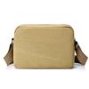 Men's Large Capacity Crossbody Bag Multi-Layer Canvas Shoulder Bag