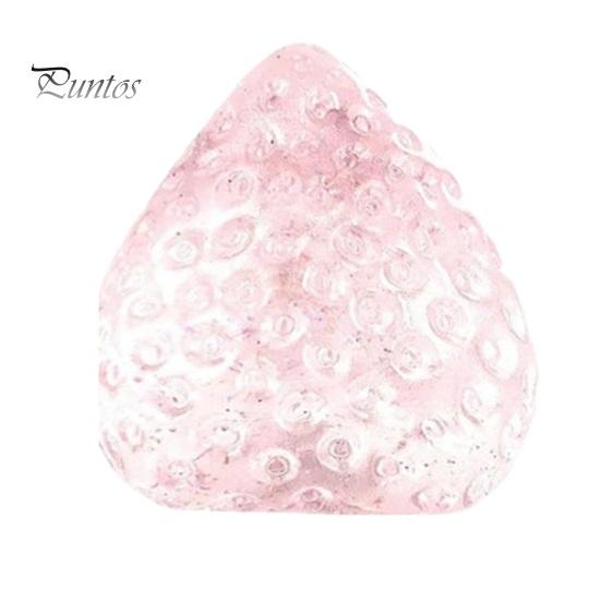 Stress And Irritability Reducer Strawberry Squeeze Toy, Relief Ball for Adults Soft TPR Fruit Portable Toy Fidget Focus Enhancer Party Favors