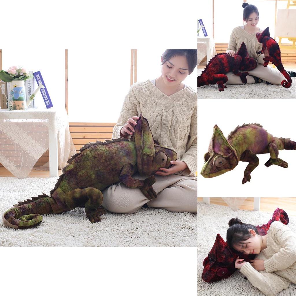 Color Changing Lizard Plush Toy Stuffed Animal Doll Funny Creative Gift Wholesale Factory Night Market