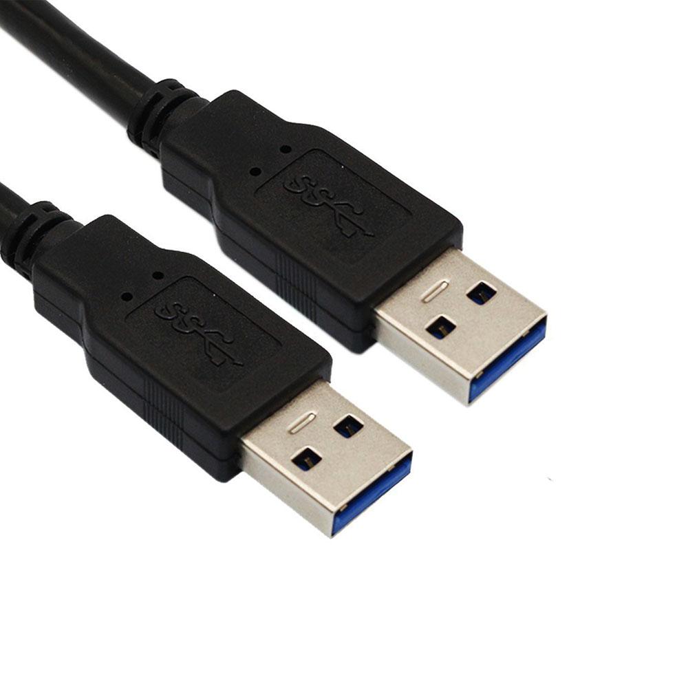 USB 3.0 Extension cable White USB3.0 A Male to Male Cord Extension USB 3.0 male to male cable extender for Radiator TV Box