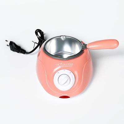 1 Juego 250ml Chocolate Derretido Fondue Grado Alimentario Ahorro de Energía Metal Dulce Olla para Derretir