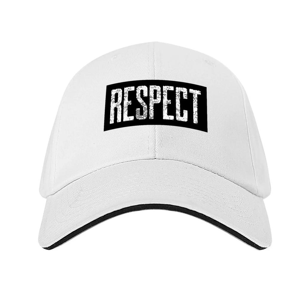 Respect Baseball Cap Sports Cap western Hat black Golf Mens Hats Womens