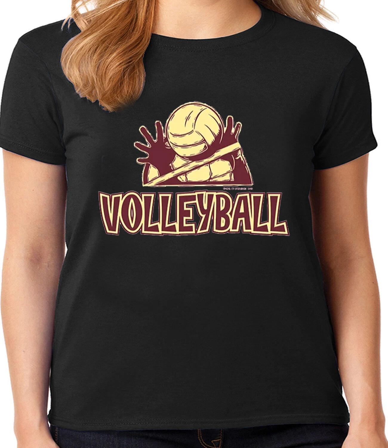 Ladies Graphic Tee Shirt - Volleyball T-shirt Gifts Coach Womens Clothing XXXXL