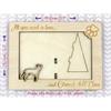 Cirneco dell'Etna – Photo frame, engraved wooden frame | Art-Dog