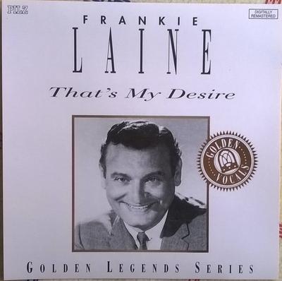 CD FRANKIE LAINE - That's My Desire 4493432 Pilz 1993 Japan ObiRock Used