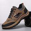 Men's Waterproof Non-Slip Hiking Shoes - Durable, Stylish, All-Season Footwear for Outdoor Walking