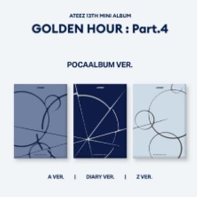 ATEEZ - 13TH MINI ALBUM - GOLDEN HOUR Part.4 (POCAALBUM VER.) Random - Release  2026-02-06