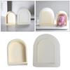 Irregular Door Frame Ornaments Making Gypsum Concrete Cement Creative Silicone Mold Diy Aroma Candle Decorations