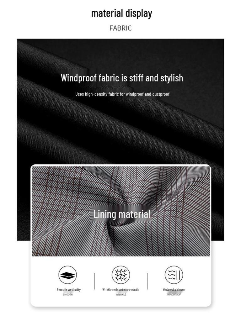 Herbst 2025 Herren Business Casual Jacke mit Stehkragen