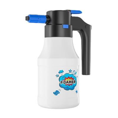 Akku-Sprühgerät 0,4 Gallonen/1,5 l, Elektrisches Gartensprühgerät mit USB-wiederaufladbarem Autowasch-Sprühgerät