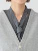 Beams Boy Maturely Cut-Off Jersey Cardigan, Women's, Gray Free