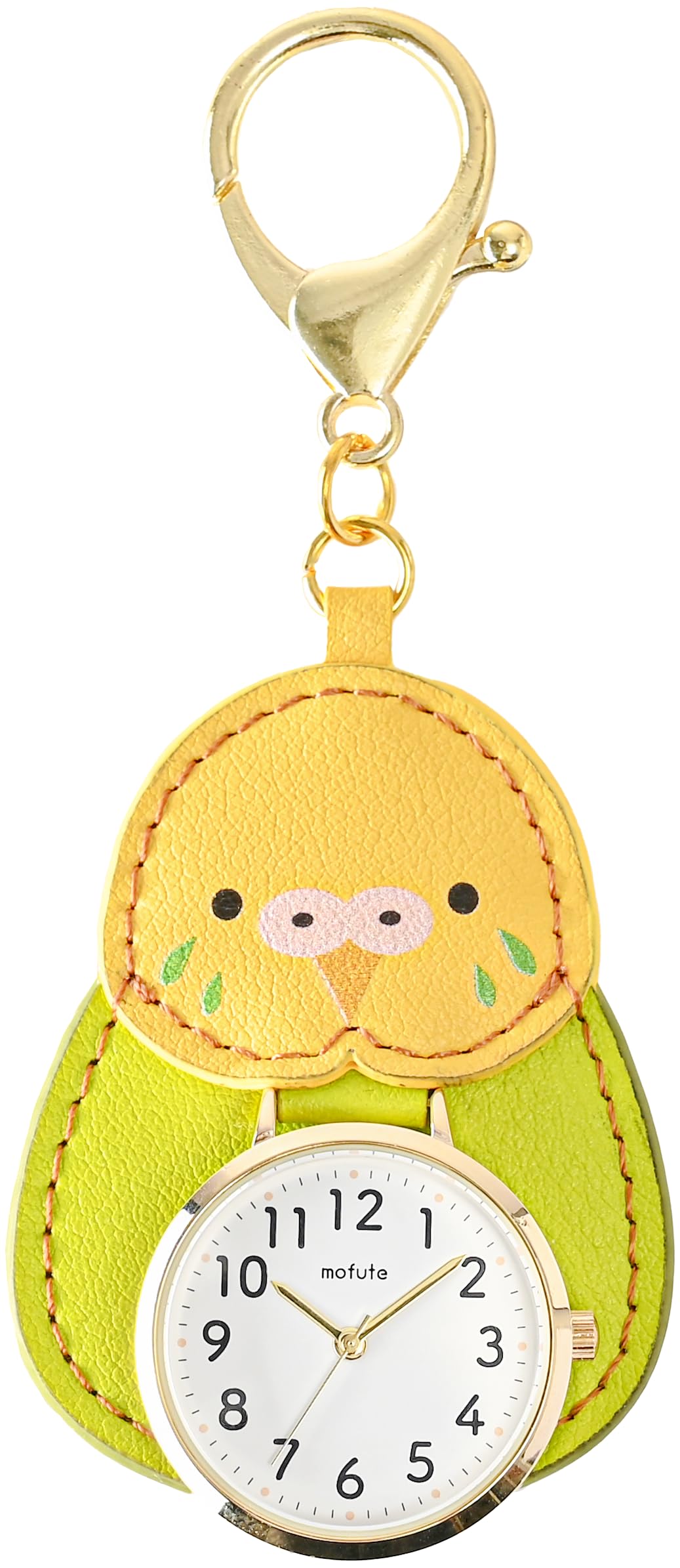 

Analog Keychain Watch Parakeet Yellow Anifure [Fieldwork] Women s GY072-1