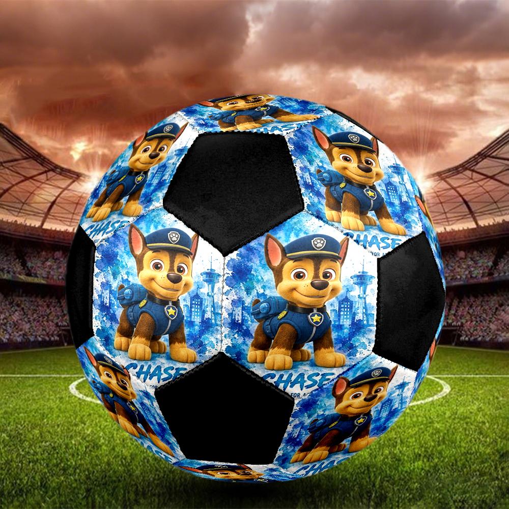 PAW Patrol Theme Size 5 Soccer Ball, Suitable for Both Indoor and Outdoor Matches, a Gift Suitable for Everyone.