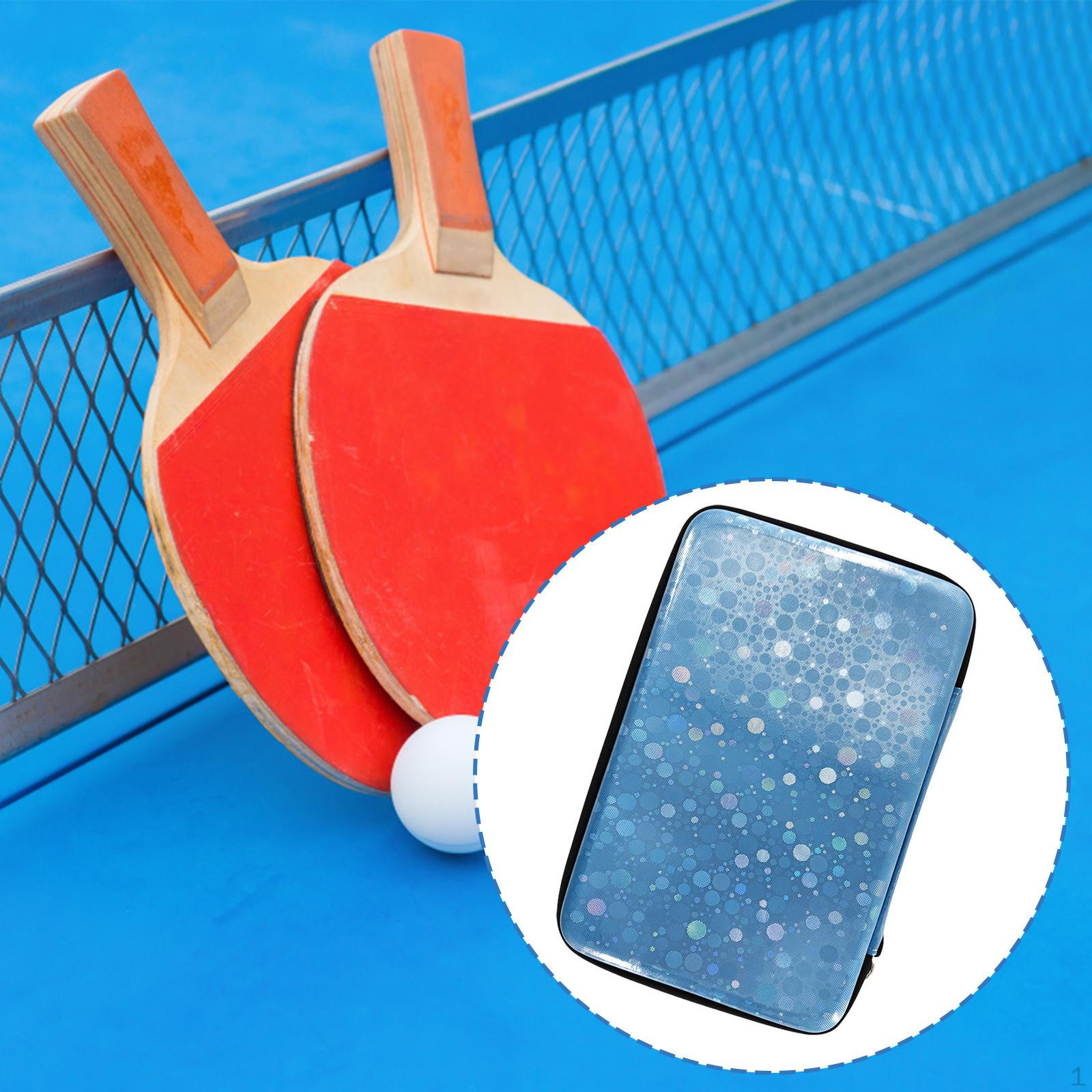 

-Pong Paddle Case, Table Tennis Racket And Ball Protective Cover, Portable жовтий