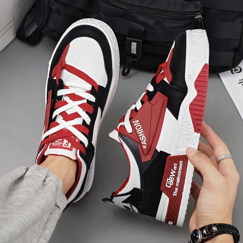 Lässige Sportschuhe für Herren, All-Match, verschleißfeste Herrenschuhe, modische Sport-Freizeit-Laufschuhe, Basketball-Schuhe, Board-Schuhe, Schnür-Sneakers