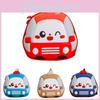 Kids Durable Car Pattern School Bag With Lightweight Design And Cushioned Shoulder Straps For Toddlers