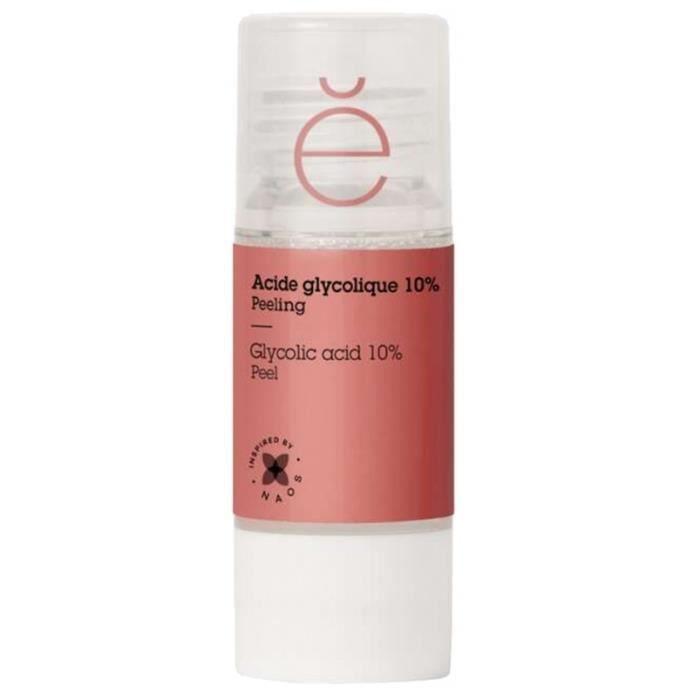 Sérum - ETAT PUR - Acide Glycolique 10% - 15 Ml - Pour Tous Types De Peau - Sans Parfum