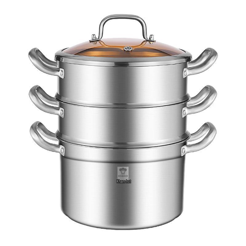 Kangbach KGX-Z28O 28cm 304 Stainless Steel Steamer Set