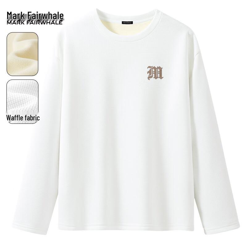 Mark Fairwhale Men s Waffle Knit Fleece-Lined Long Sleeve T-Shirt XL