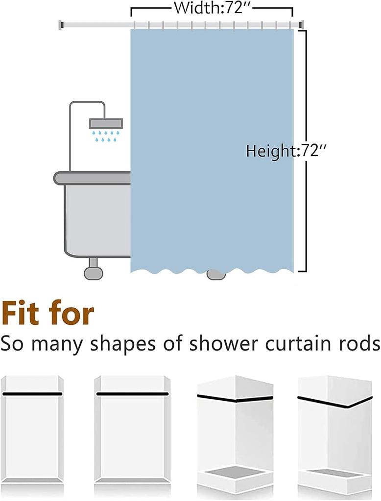 Sea View Shower Curtain Ocean Fantasy Castle Balcony Dreamy Beach Garden Summer Seaside Hawaii White Wooden Windows