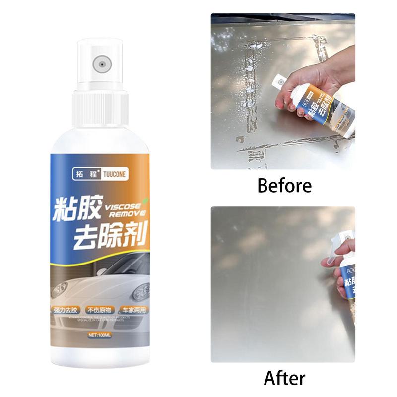 100ml Effektiver Glasaufkleber-Lösungsmittel-Auto-Klebstoff-Entferner-Spray Multifunktionales Fahrzeug-Reinigungswerkzeug Autozubehör