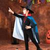 Mystical Cosplay Costume Set Fantasy Magician Cloak Funny Halloween Cloak  Children