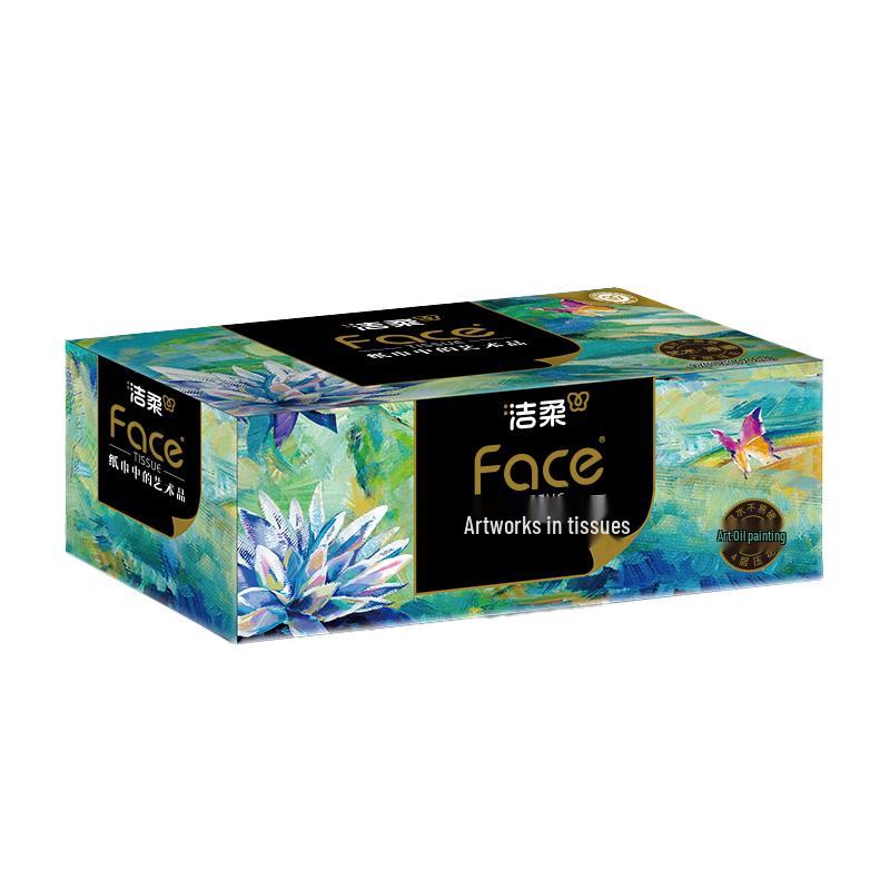 

Jierou Art Oil Painting 4-Ply Facial Tissues