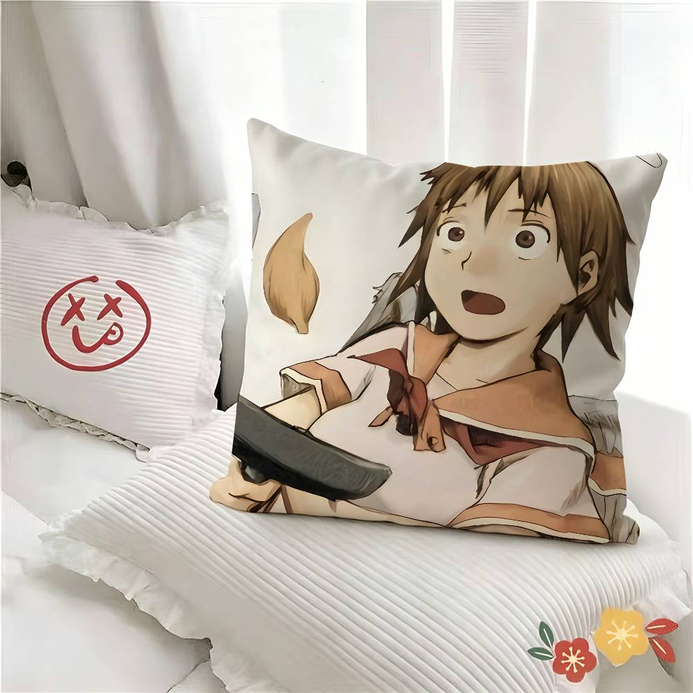 pc Anime Haibane Renmei Pillow Case Fashion Square Pillowcase Bedroom Sofa Room Ins Decoration Leisure