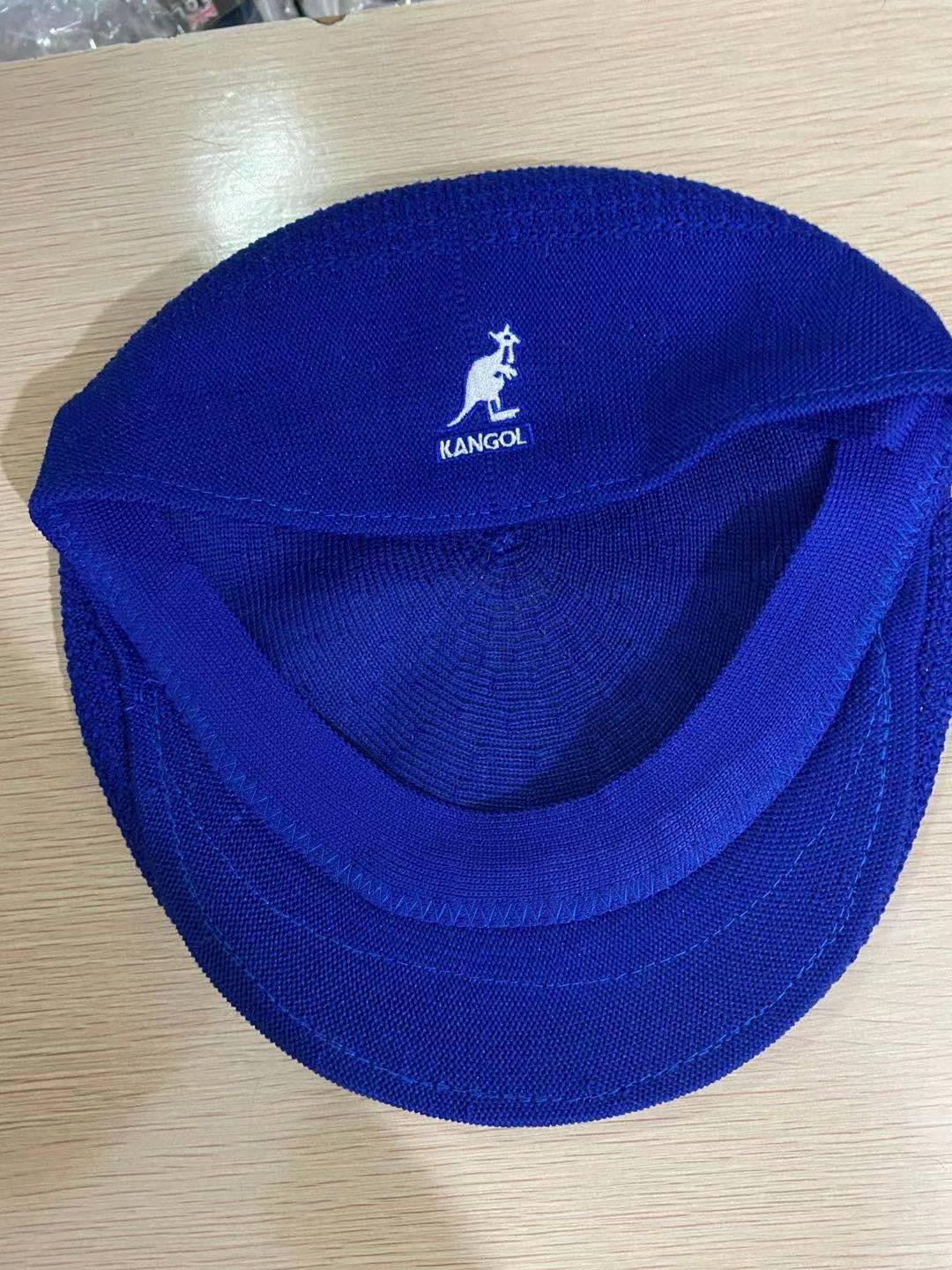 KANGOL Унисекс Летний Сетчатый Берет - Ветрозащитная Плоская Кепка в Стиле Хёны S (54-56cm)