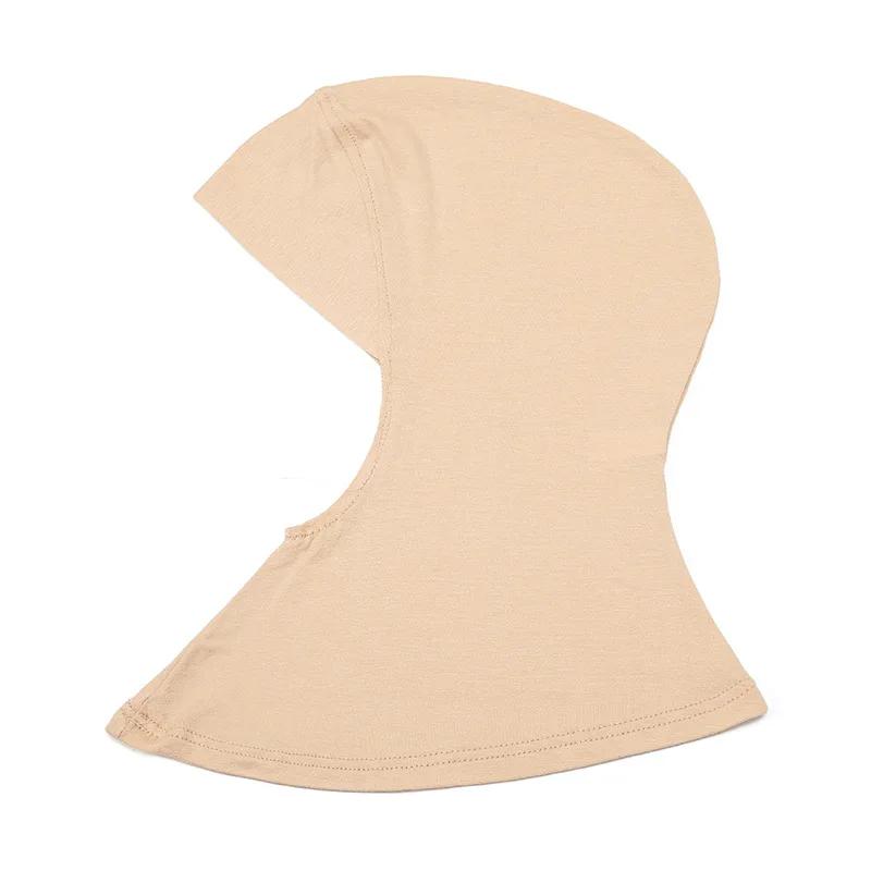 Ready To Wear Inner Cap Hijab For Women Muslim Solid Underscarf Hijab Undercap Scarf Turban Hat Islamic Muslim Hijabs Ramadan