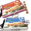 20-Piece Volcanic Energy Stone Massage Set with Heating Box and Essential Oil