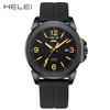 HELEI Herey's new men's watch waterproof quartz watch silicone strap luminous watch non-mechanical one