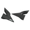 2PCS Motorcycle Fuel Tank Side Panel Cover Carbon Fiber Style Fairing Replacement for ZX 10R 2004‑2005