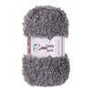 Curly Faux Fur Plush Yarn for DIY Hand-Knitting - Teddy, Doll Accessories, Scarf, Hat, Vest, Thick Coral Fleece