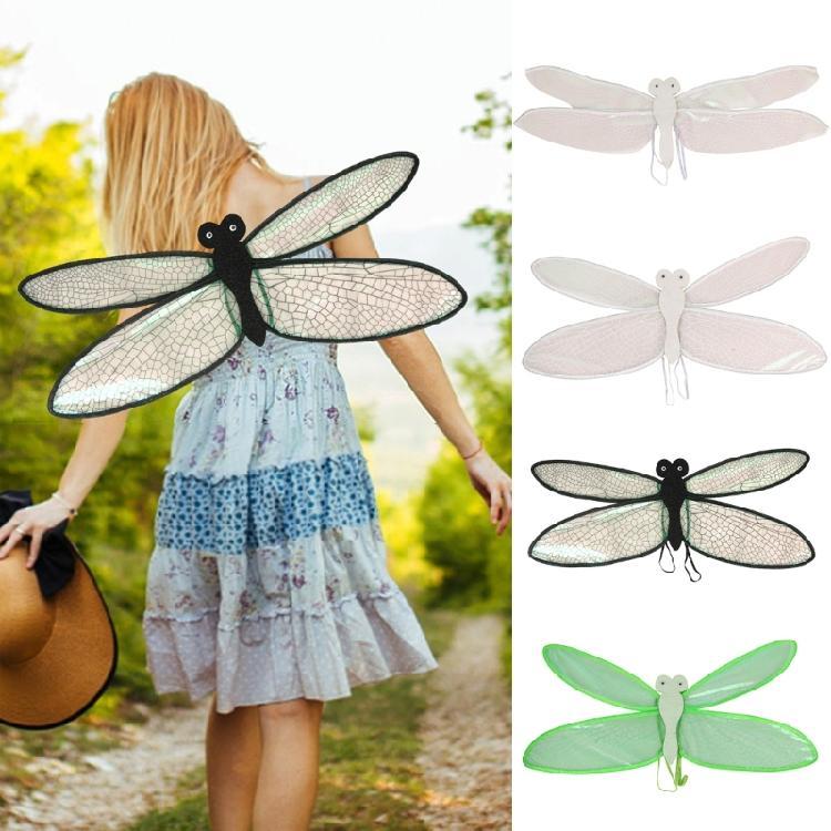 Fairys Butterfly Wing Angel Wing Fairys Wing Fancy Dressing Costume Dragonflies Wing Photo Props for Halloween Cosplay