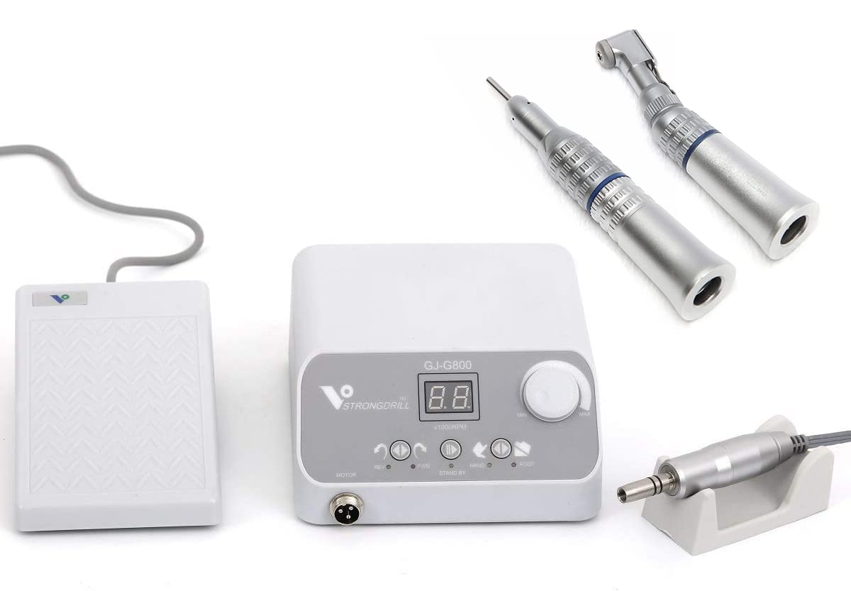 

EUSTOMA Бесщеточный Микро для Зуботехнической Лаборатории G800 Ручной Шлифовальный Станок, Мотор, 35 000 об/мин, Полировка, + Тип E