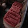 W16Flannel Car Seat Cushion Winter Warm Front Chair Rear Seat Pad For Volkswagen VW R Polo Passat Rline Golf 4 5 6 Tiguan Jetta GTI