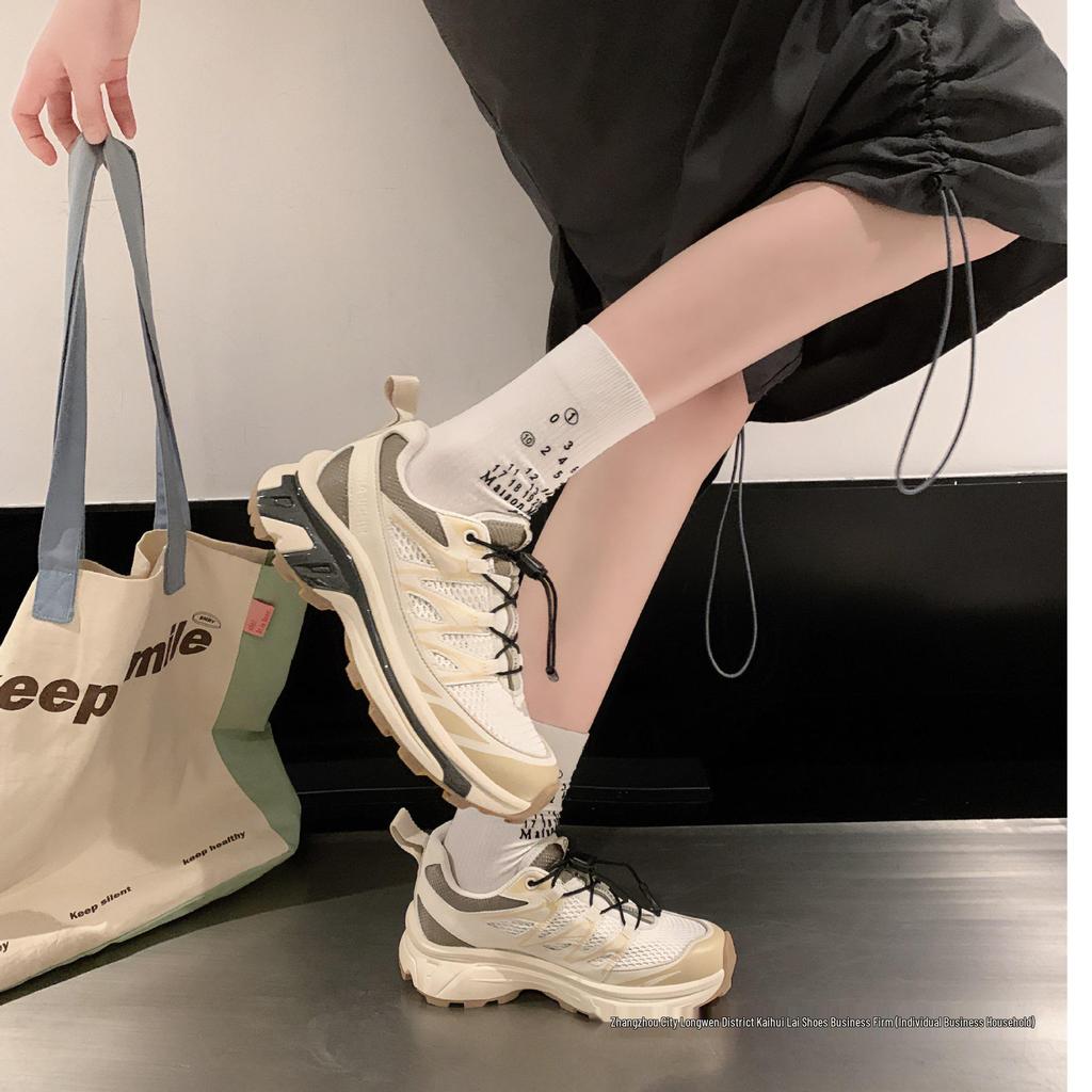 Women's 2025 Summer Mesh Dad Shoes with Thick Sole, Breathable Design, Height-Boosting, and Slimming Effect for a Casual Sporty Look