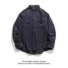 Spring and Autumn Cotton Long-Sleeved Shirt Workwear Retro Coat Mountain Casual Fashion Brand Ruan Handsome Shirt Men
